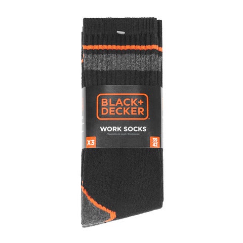 Skarpety robocze BLACK&DECKER 3-PAK, rozm. 39-42 2