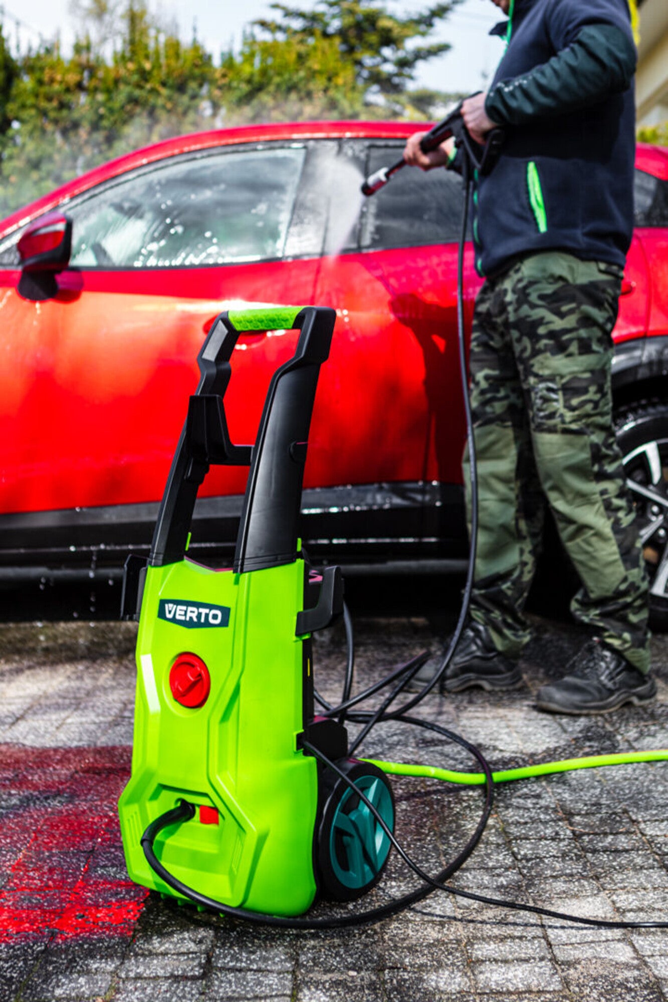 Myjka ciśnieniowa 2000W 52G403 Verto 1