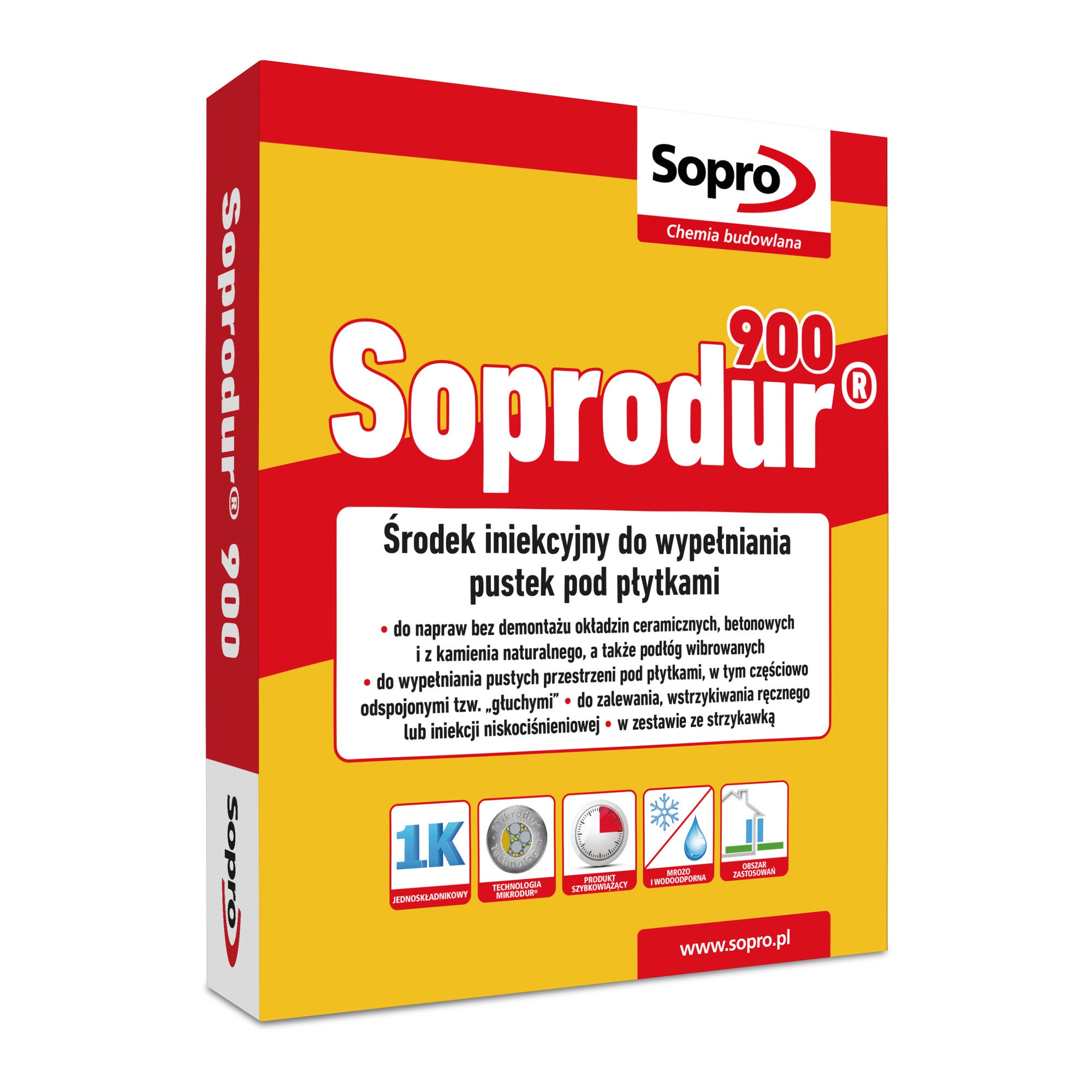 Środek iniekcyjny SOPRODUR 900 0.5l