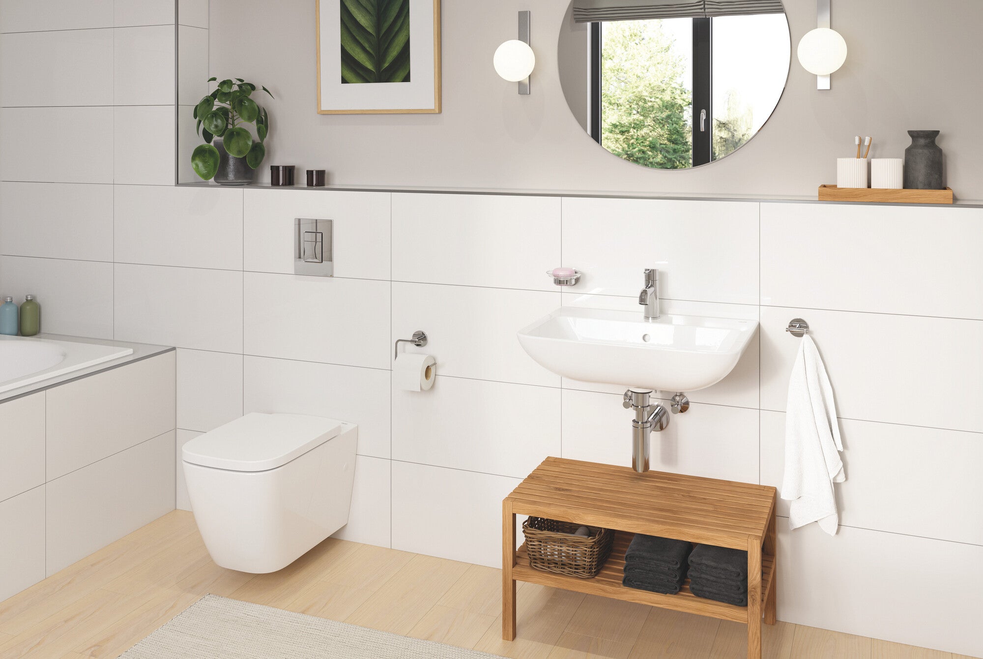 Bateria umywalkowa Grohe Clova Classic 24306000 3