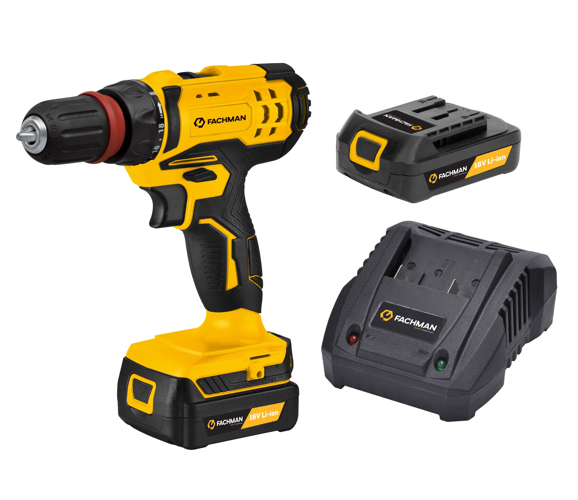 Wiertarko-wkrętarka SF8E12303 Fachman / 2 x 1,5Ah 0