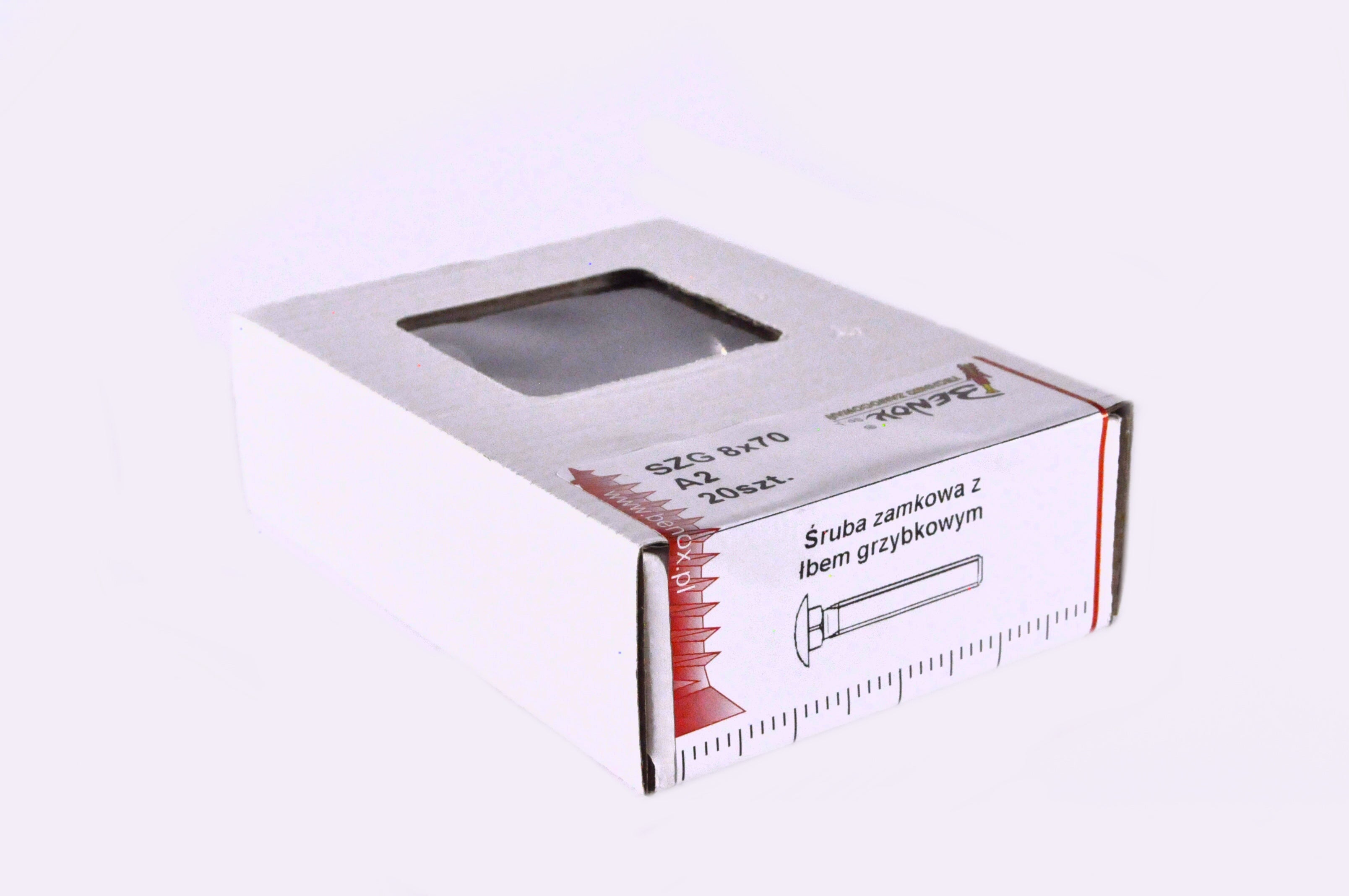 Śruba M8x70 mm DIN 611 (20 szt.) 1