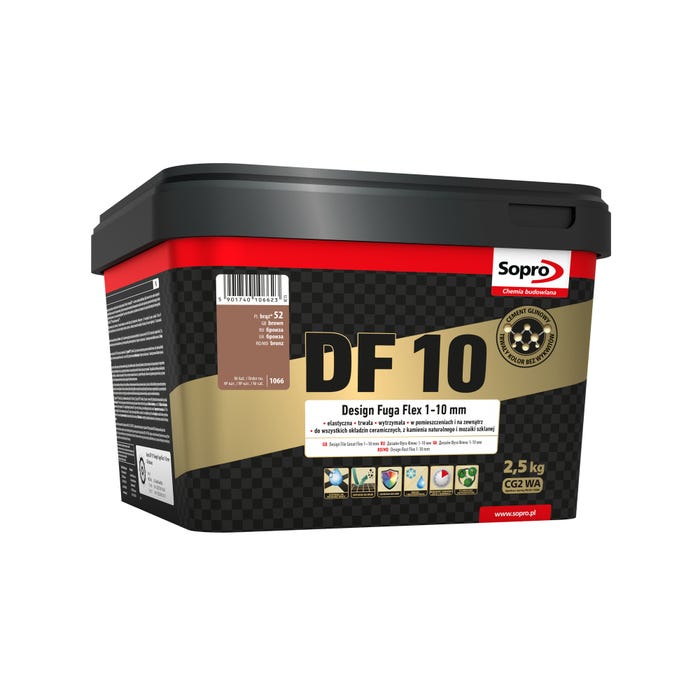 Fuga DF10 Design Flex 52 brąz 2.5 kg