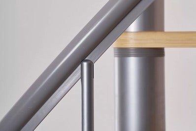 Schody spiralne Calgary średn.140cm srebrne 4