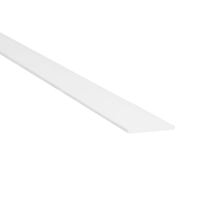 Płaskownik PCV biały 20x2mm 2.6m