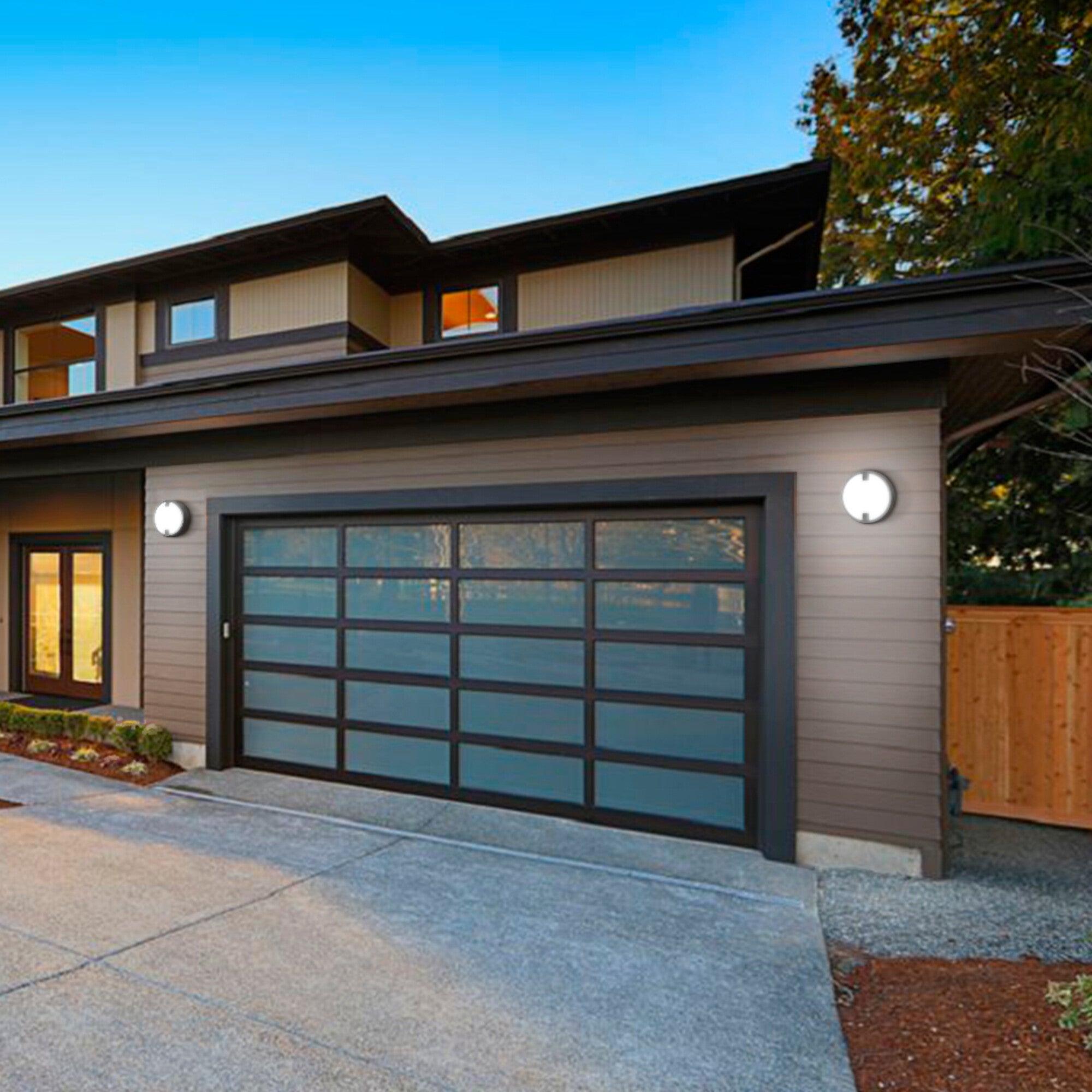 Plafon LED Inga 18W 1440lm 5000K IP65 szary 1