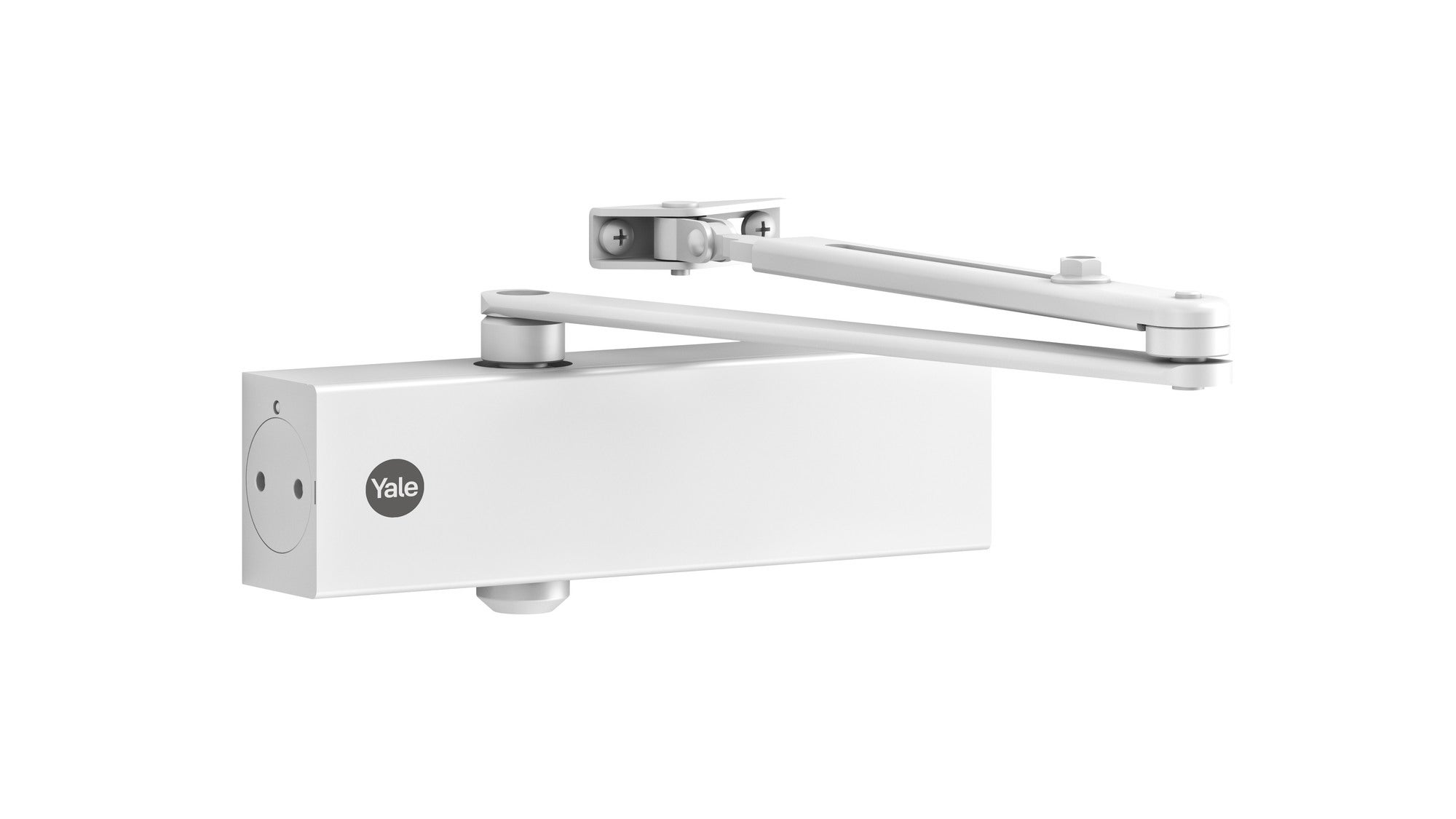 Samozamykacz drzwiowy 100 kg biały