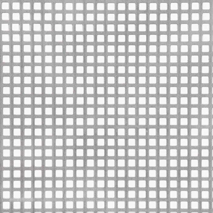Blacha perforowana kwadratowa stalowa 500x1000x1/8 mm