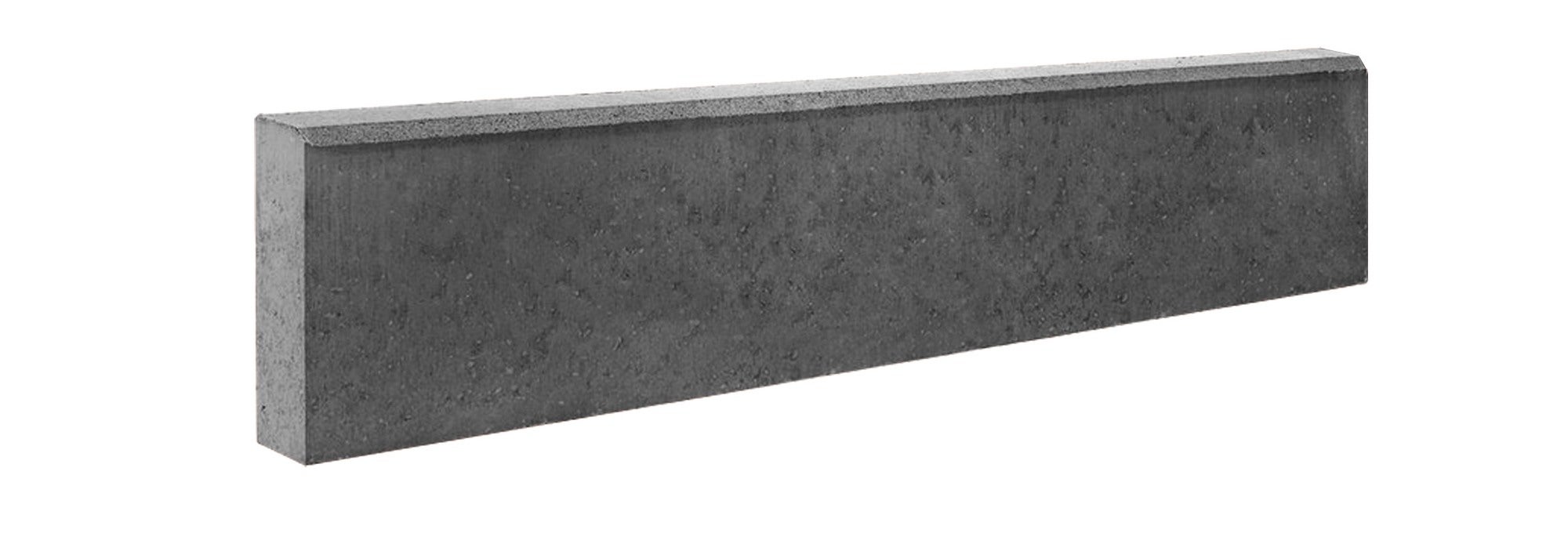 Obrzeże chodnikowe, grafitowe 100x20x6 cm, Bruk-Bet