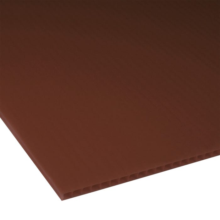 Polipropylen kanalikowy 1000x2000/3mm, brąz