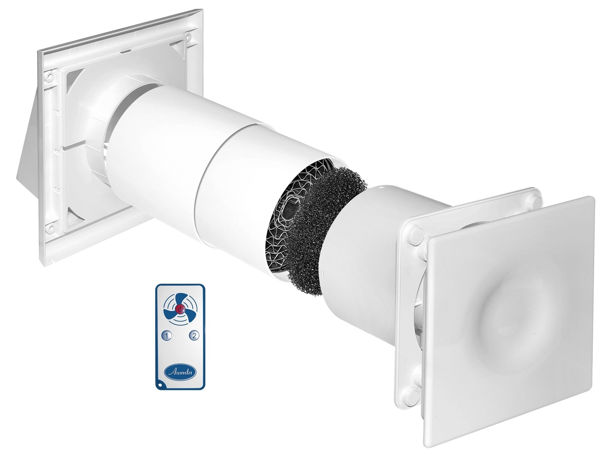 Rekuperator kompaktowy HRV100P z pilotem 1