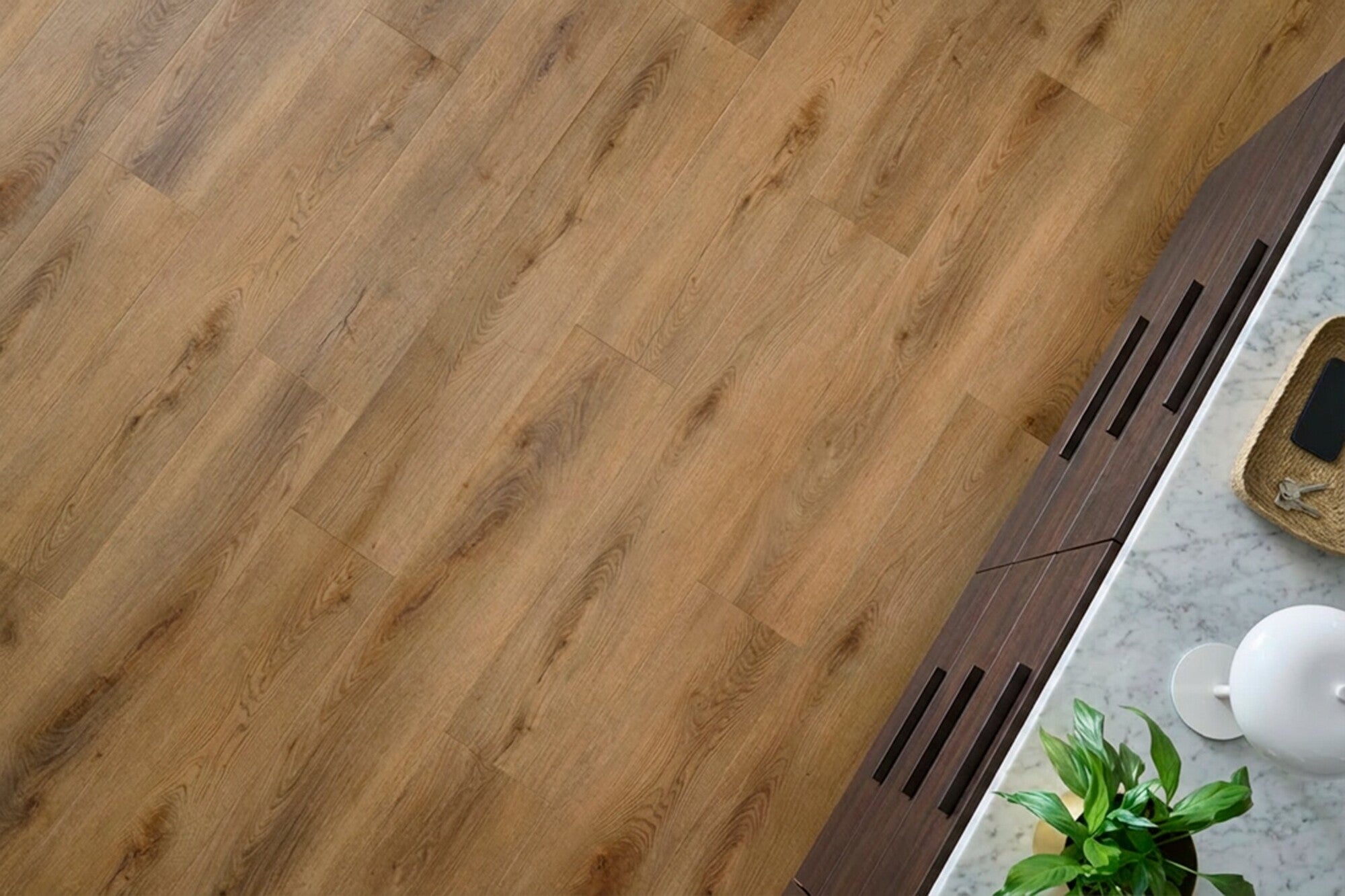 Panel winylowy SPC Dąb Garda kl.33 4+1,3 mm op. 2,235m2 2