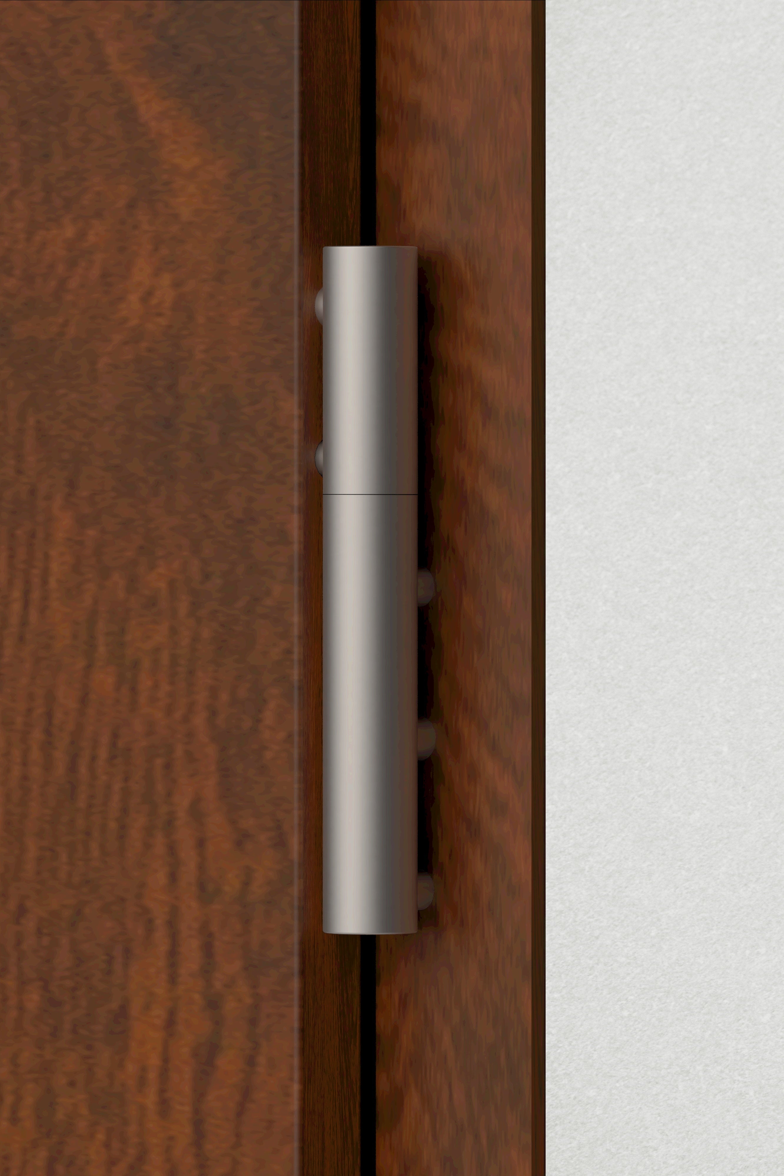 Drzwi zewnętrzne NOVIA Solid orzech 90 prawe 2