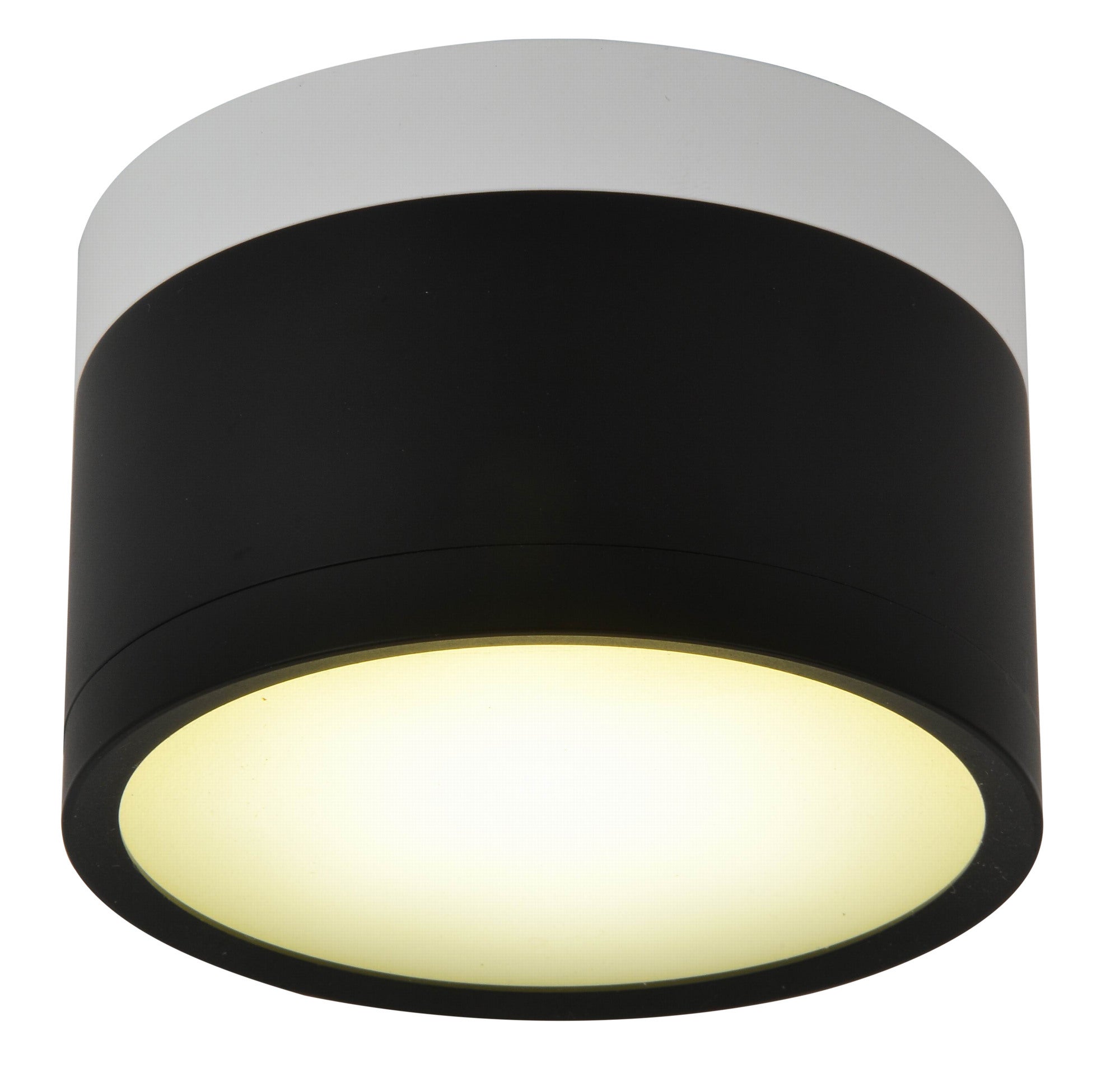 Oprawa tuba 9W LED 4000K czarny biały