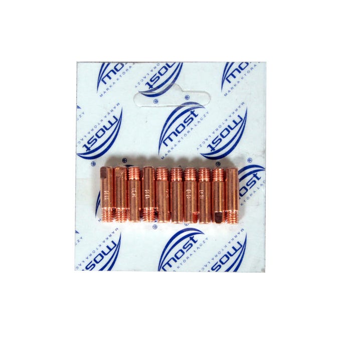 Końcówka prądowa M6x25 0,8 mm, 10 szt.