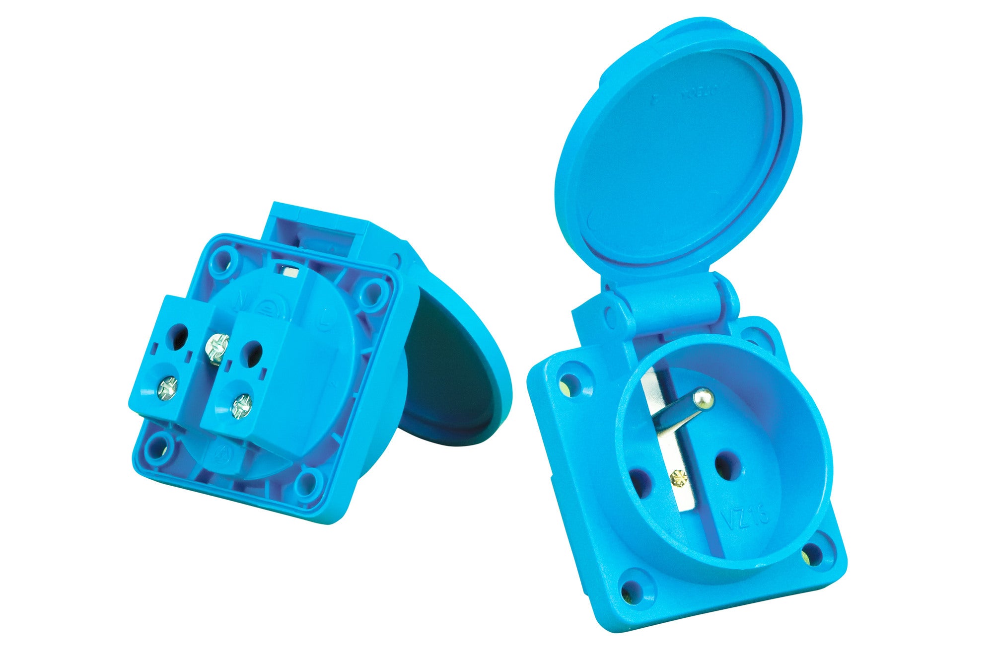 Gniazdo tablicowe GZ16 16A z uziemieniem schuco