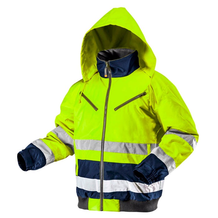 Kurtka robocza ocieplana żółta NEO 81-710, rozmiar 2XL (58)