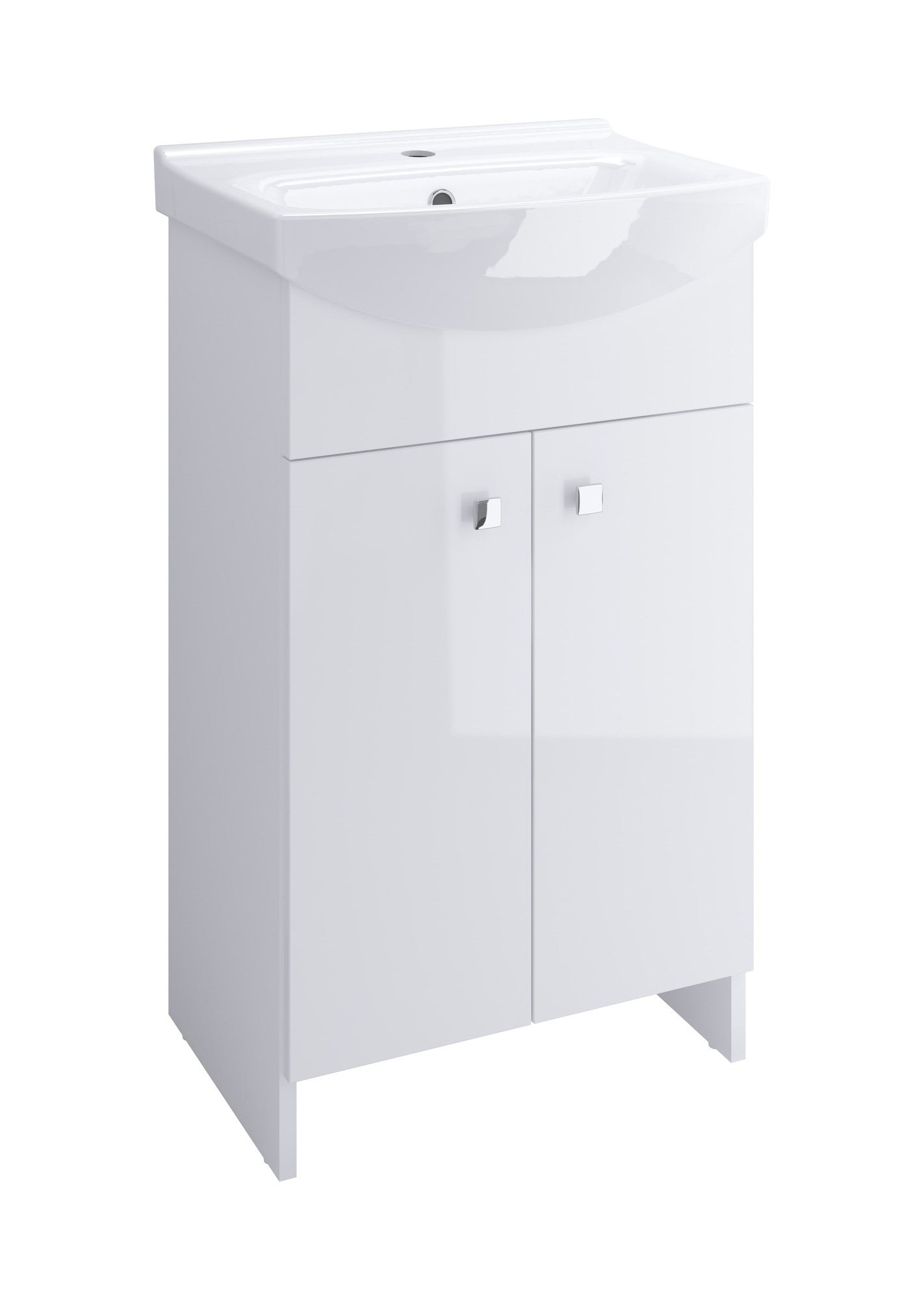 Szafka z umywalką Cersanit Basic 50 cm