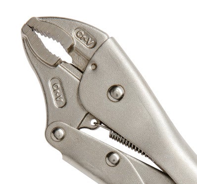 Szczypce zaciskowe zakrzywione 225 mm 1