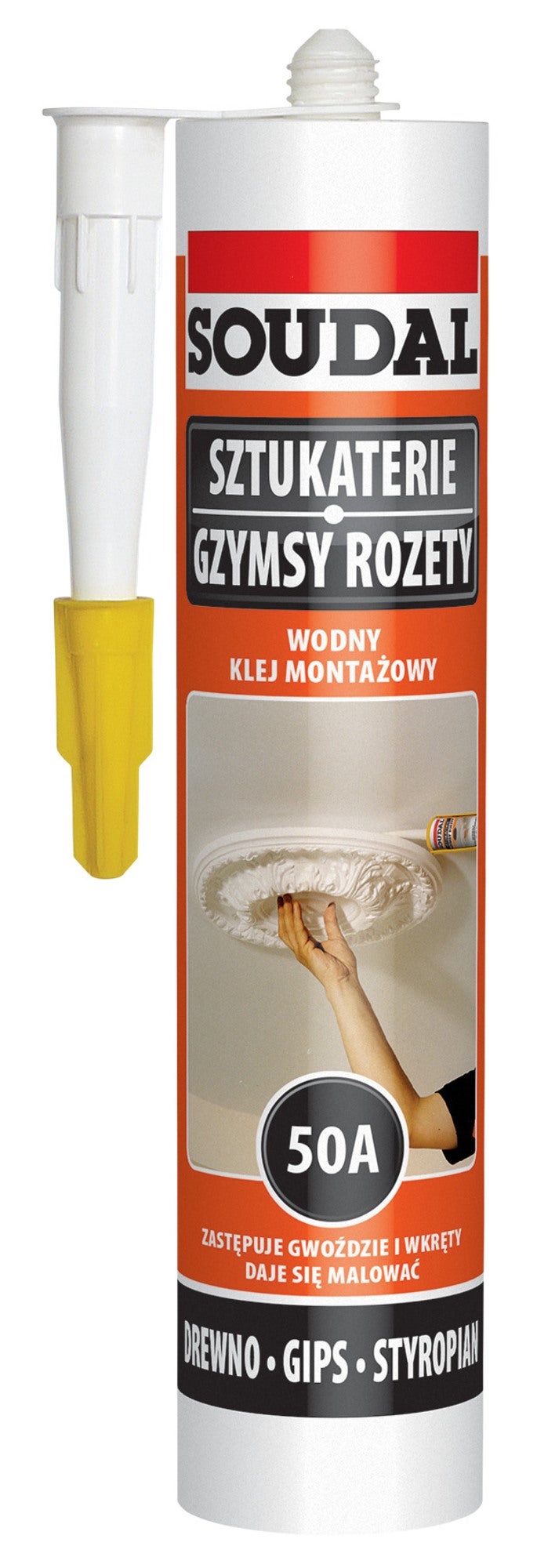 Klej montażowy wodny Soudal 280ml 0