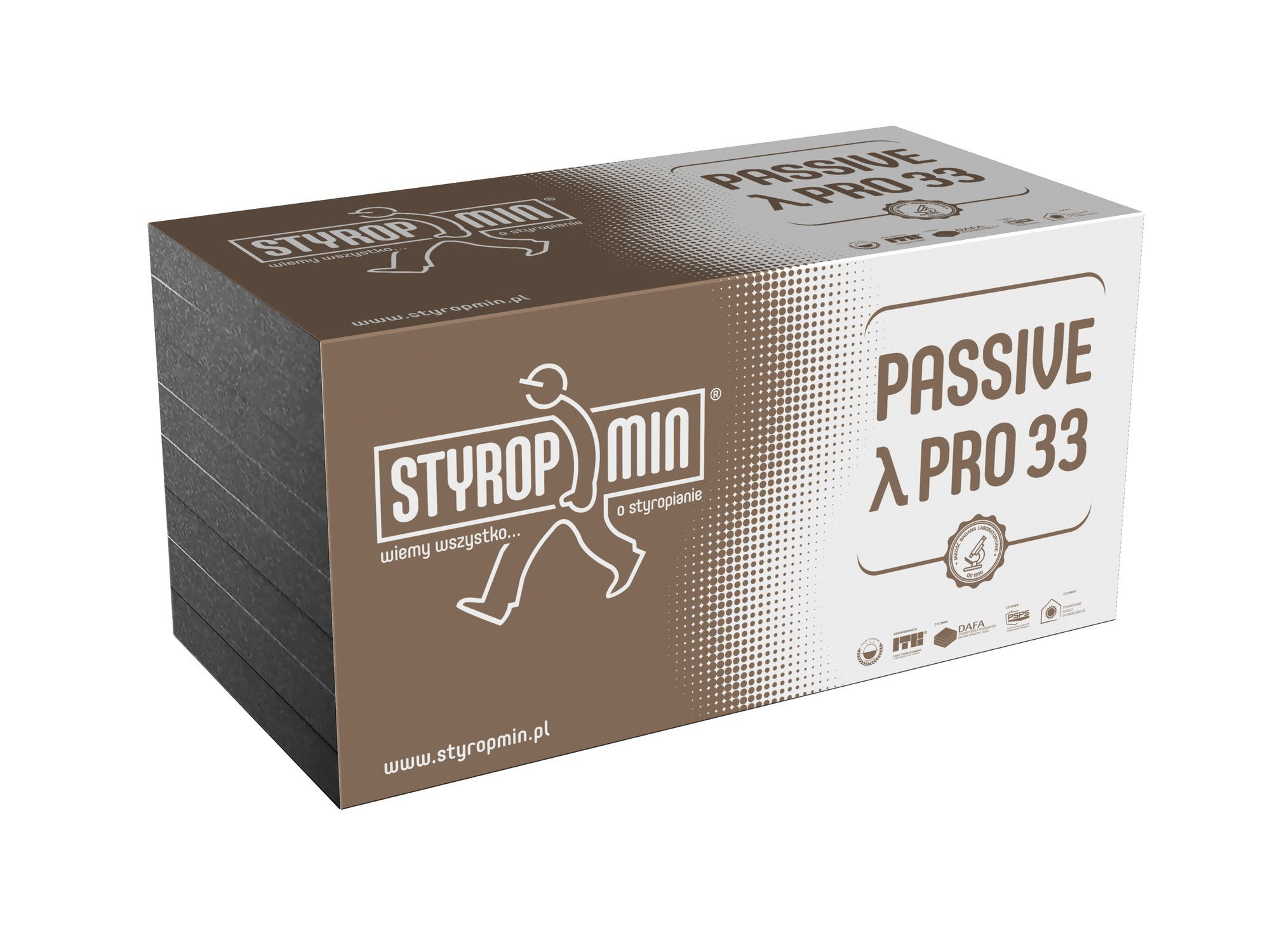 Styropian Styropmin Fasada Passive Pro 33 10 cm EPS 0.033 W/(mK) 3 m2