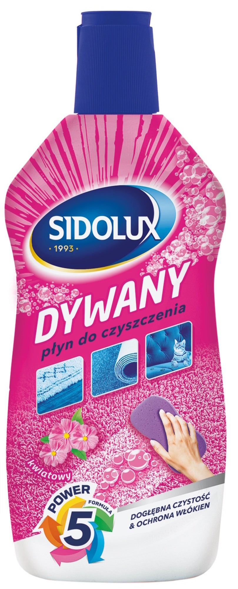 Płyn do czyszczenia dywanów Sidolux 500ml