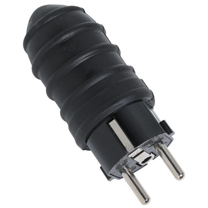 Wtyczka gumowa 16A z uziemieniem IP44 Pawbol