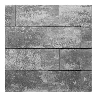 Kostka brukowa Certus System 22.5 szary colormix gr. 6 cm gładka wym. 22.5x44.5 / 22.5x33.5 cm 8,78 m2/pal