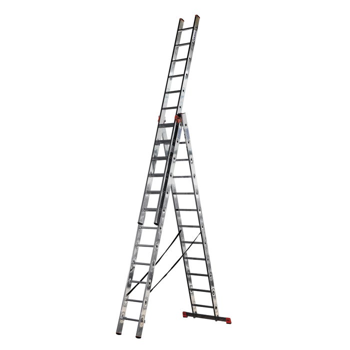 Drabina wielofunkcyjna 3 x 12 stopni Krause Monto