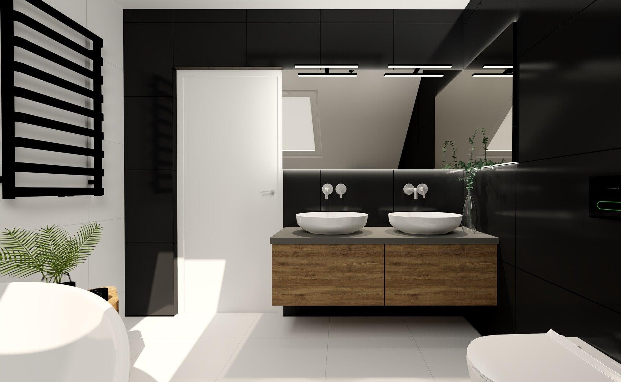 Gres szkliwiony Toronto Black Mat 60x60 cm 1.44m2 1