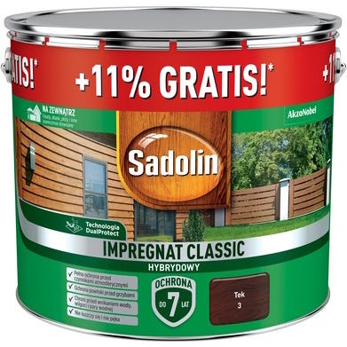 Impregnat hybrydowy Sadolin Classic tek 10l