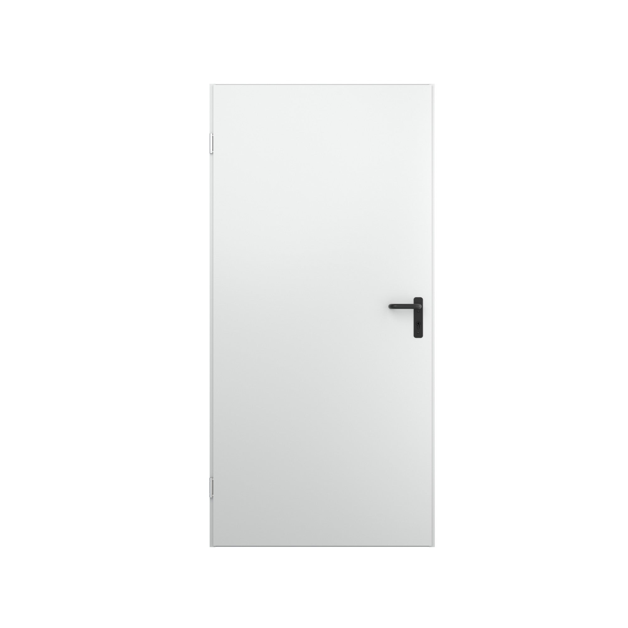Drzwi techniczne T43 białe 80 uniwersalne