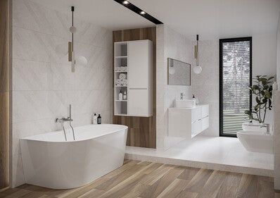 Wanna wolnostojąca Cersanit Crea 170 x 83 cm 2