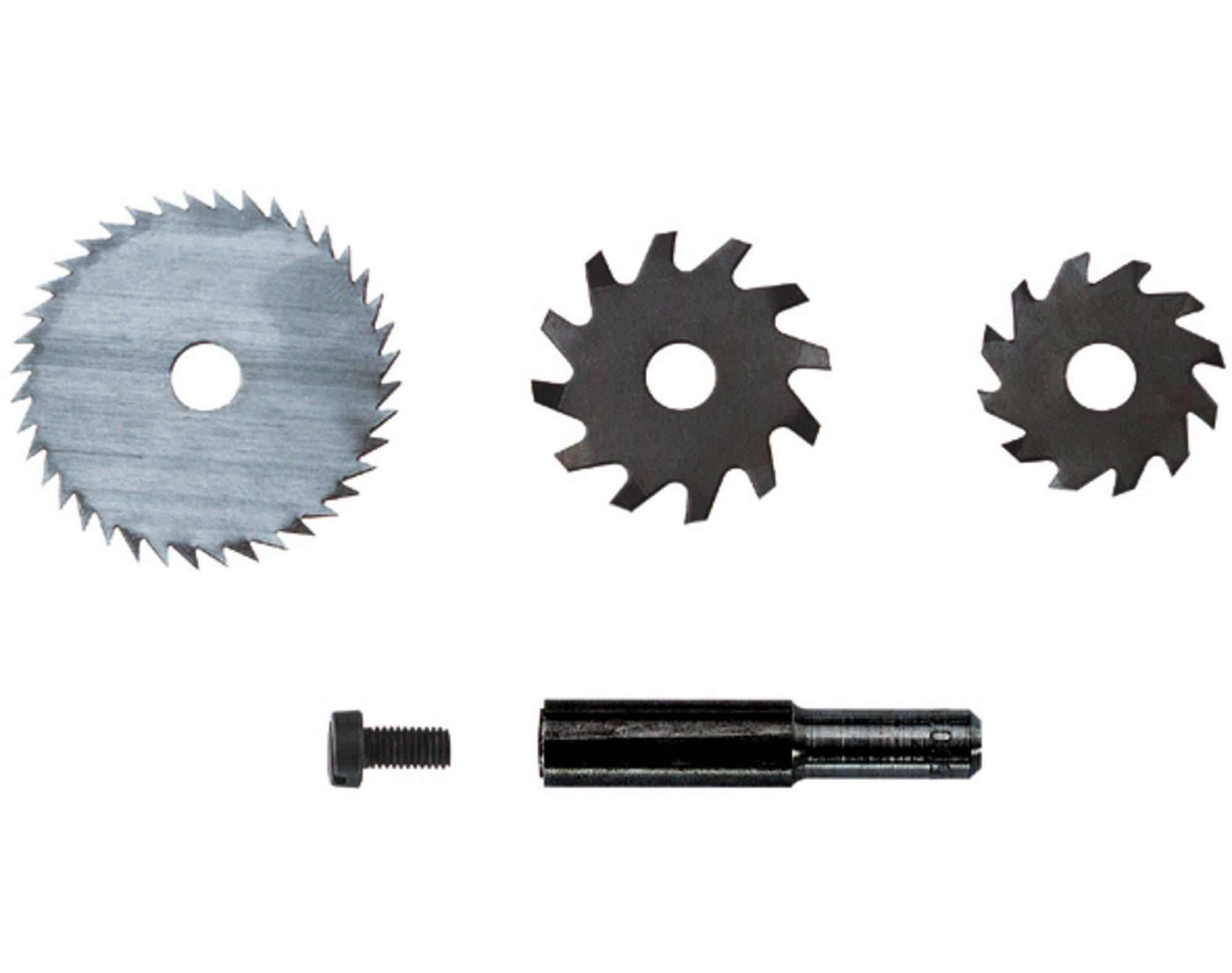 Zestaw frezów Wolfcraft, 4 szt. + trzpień 0