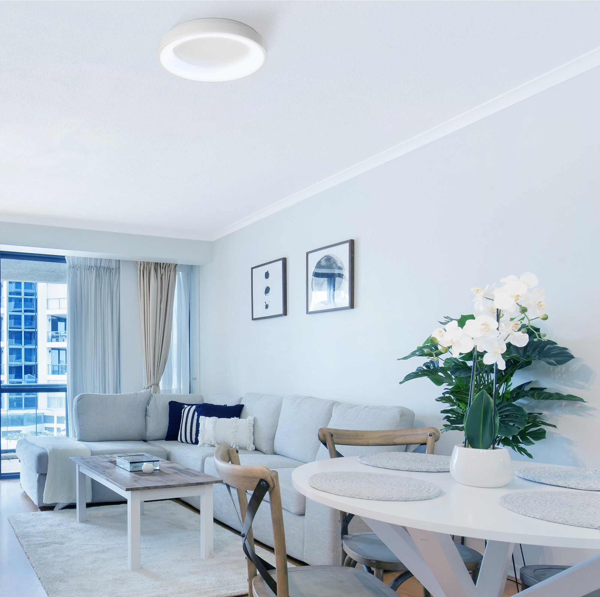 Plafon LED Edge 72W 4700Lm 2700-6000K IP20 biały 3