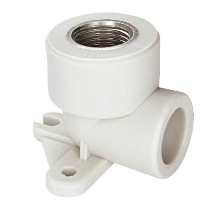 PPR Kolano naścienne z łapami GW 25 mm x 3/4"