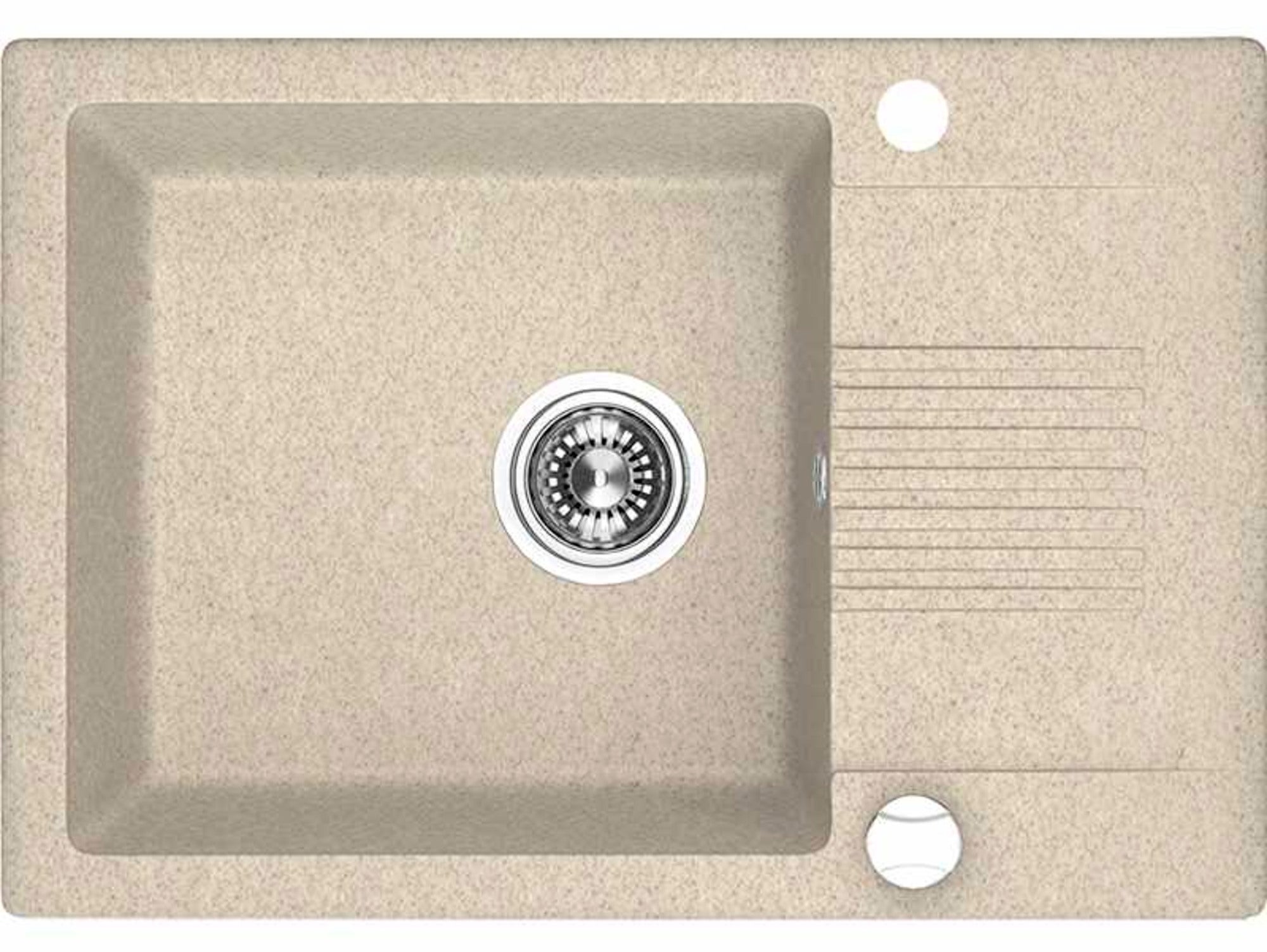 Zlewozmywak granitowy Laveo Cleo 44 x 65 cm