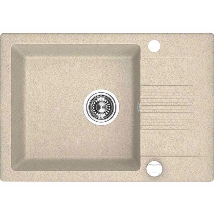 Zlewozmywak granitowy Laveo Cleo 44 x 65 cm