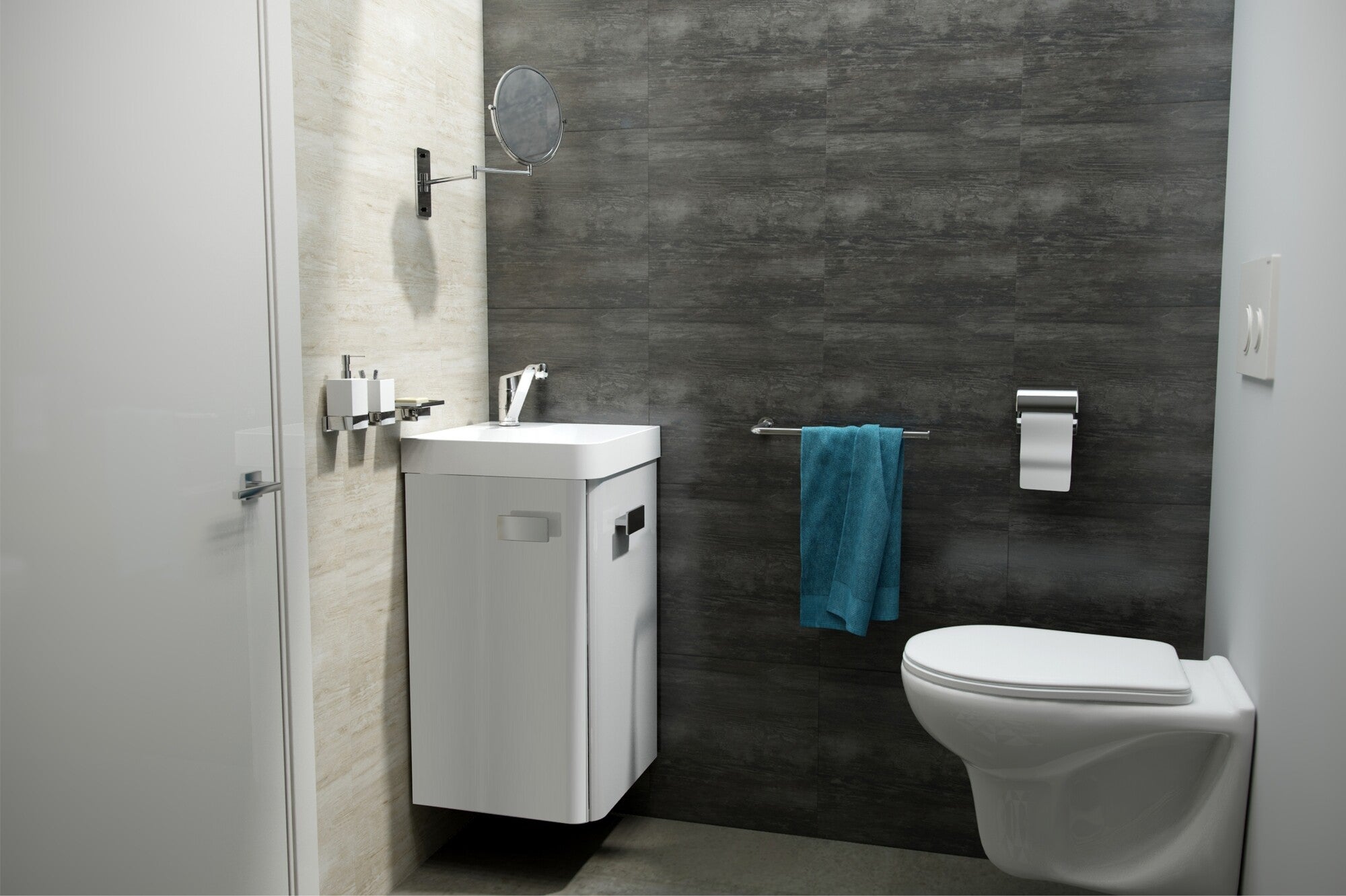 Szafka z umywalką Meble21 Manta 30x30 1