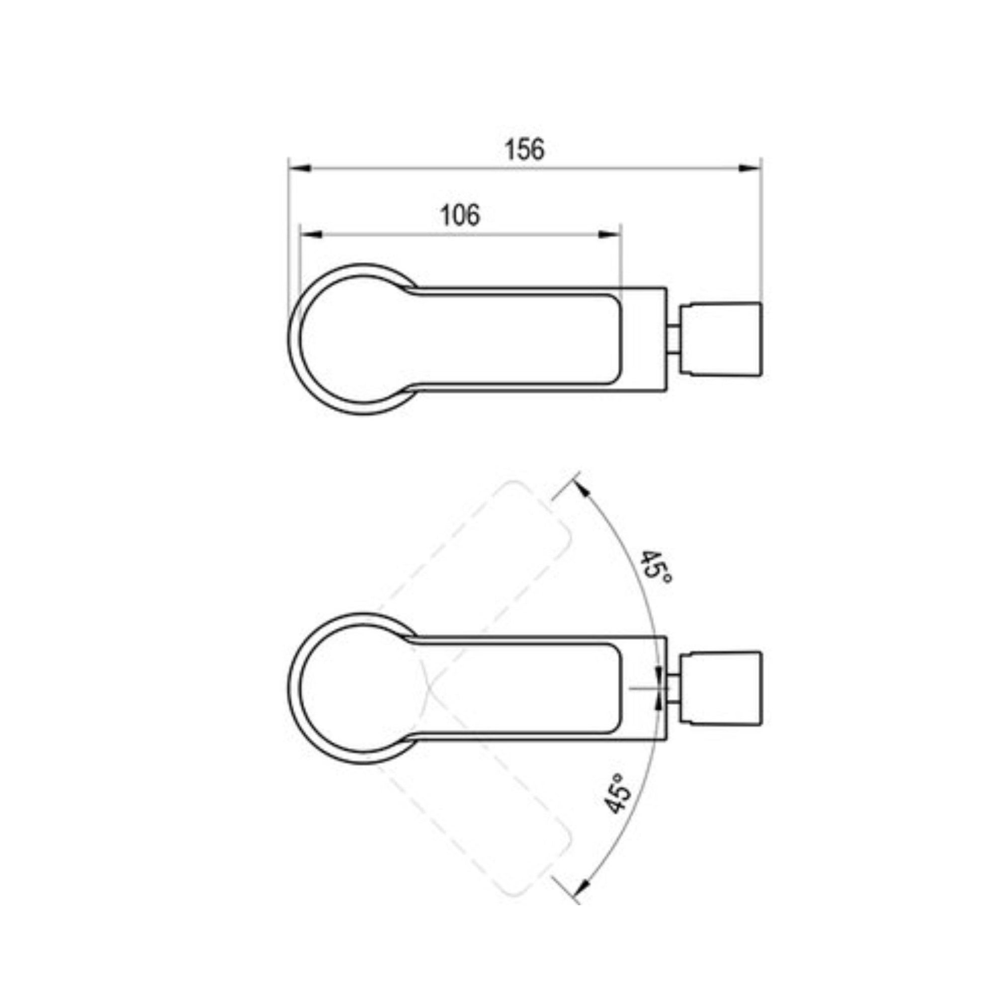 Bateria bidetowa Ravak Solar chrom 1