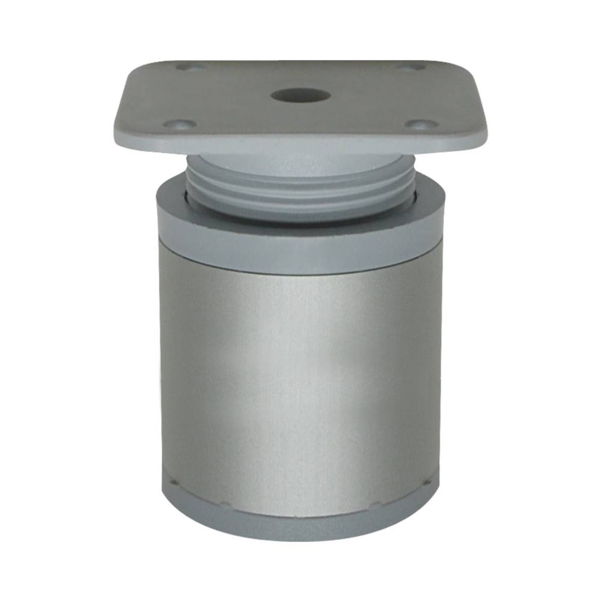 Noga meblowa okrągła 60 mm alumiunium 