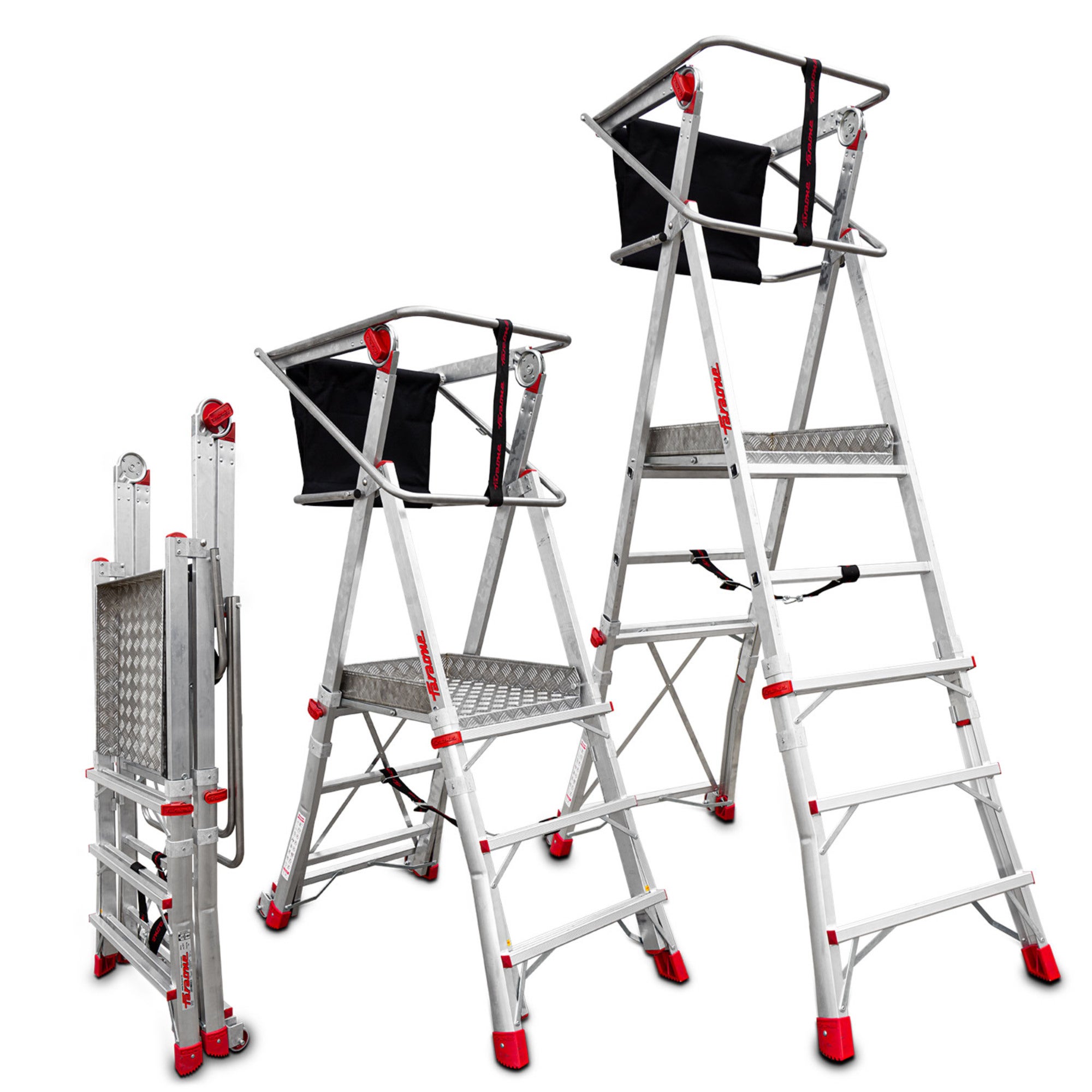 Podest roboczy 3 stopniowy Faraone PLS3, wys. robocza max 3,3 m 1