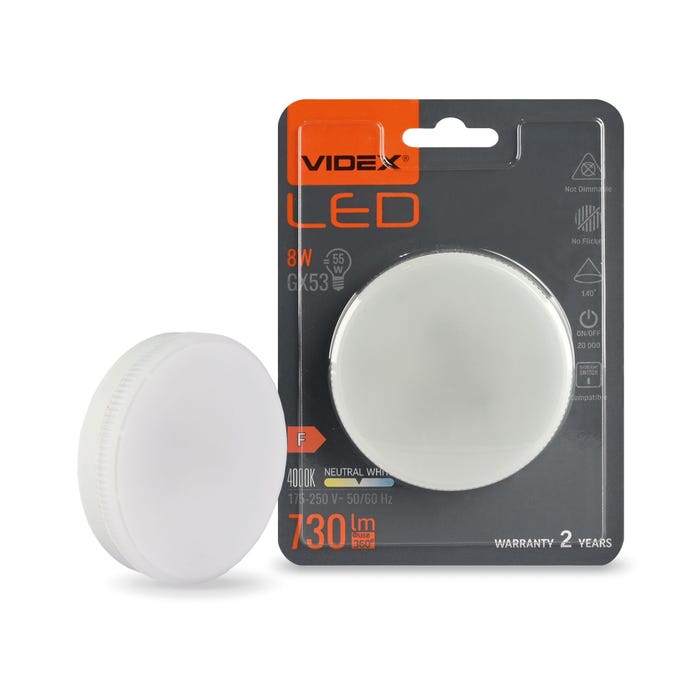 Żarówka LED GX53 8W 730lm 4000K