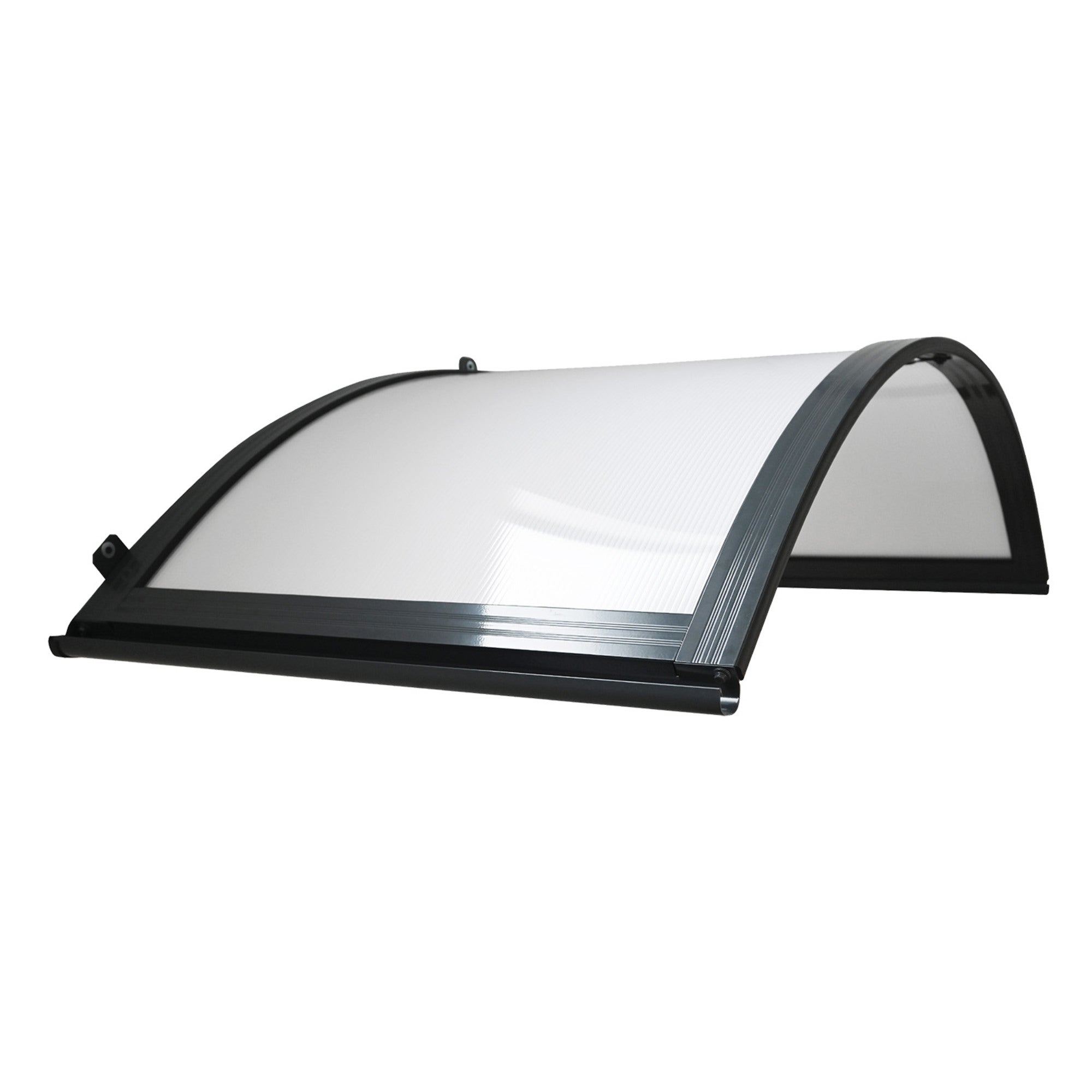 Daszek łukowy 158x75x38 cm, antracyt 0