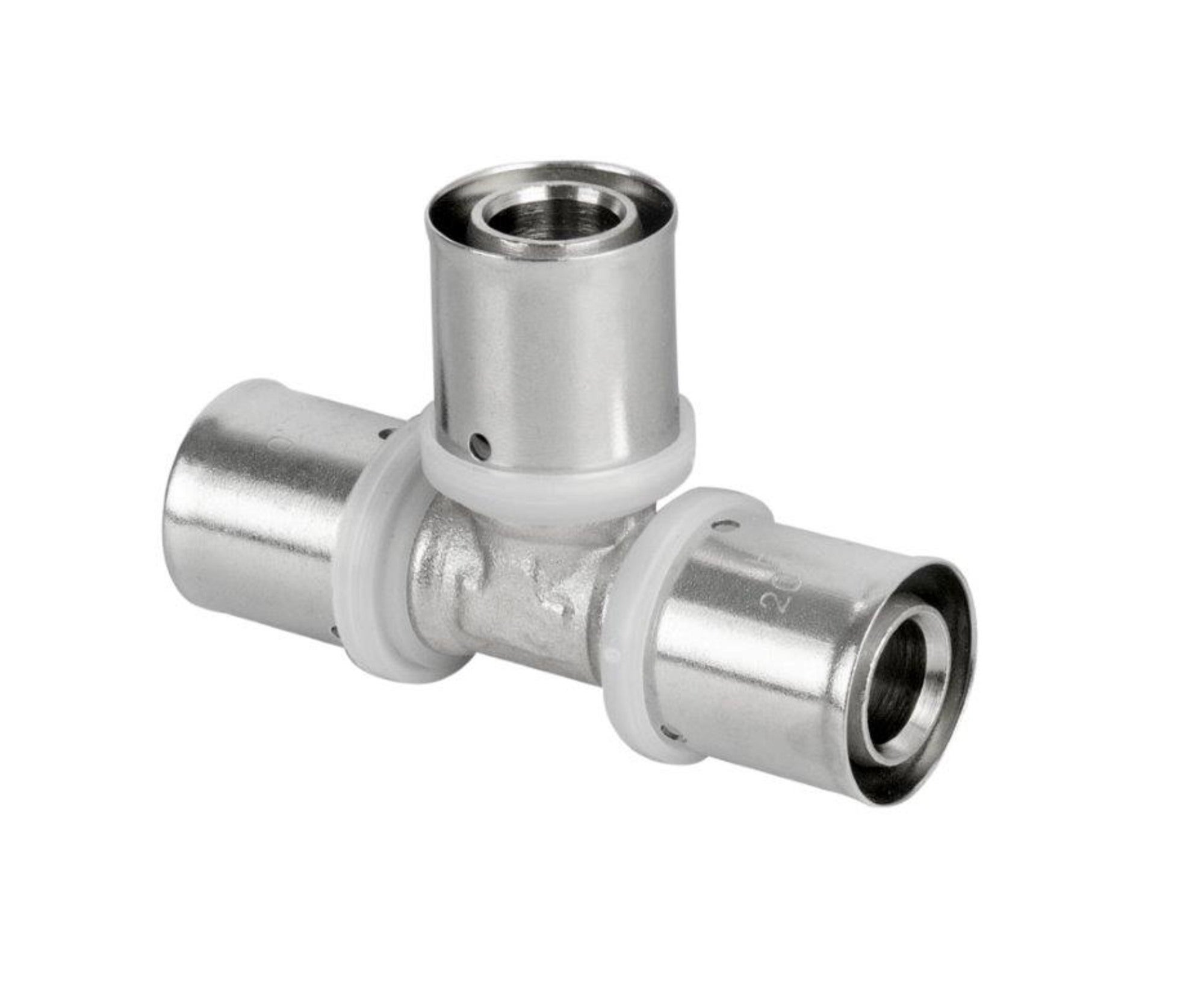 Pex Trójnik zaciskowy 16 mm