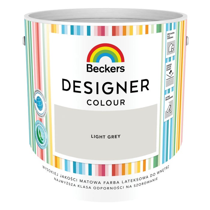Farba Beckers Designer Colour light grey 2,5l