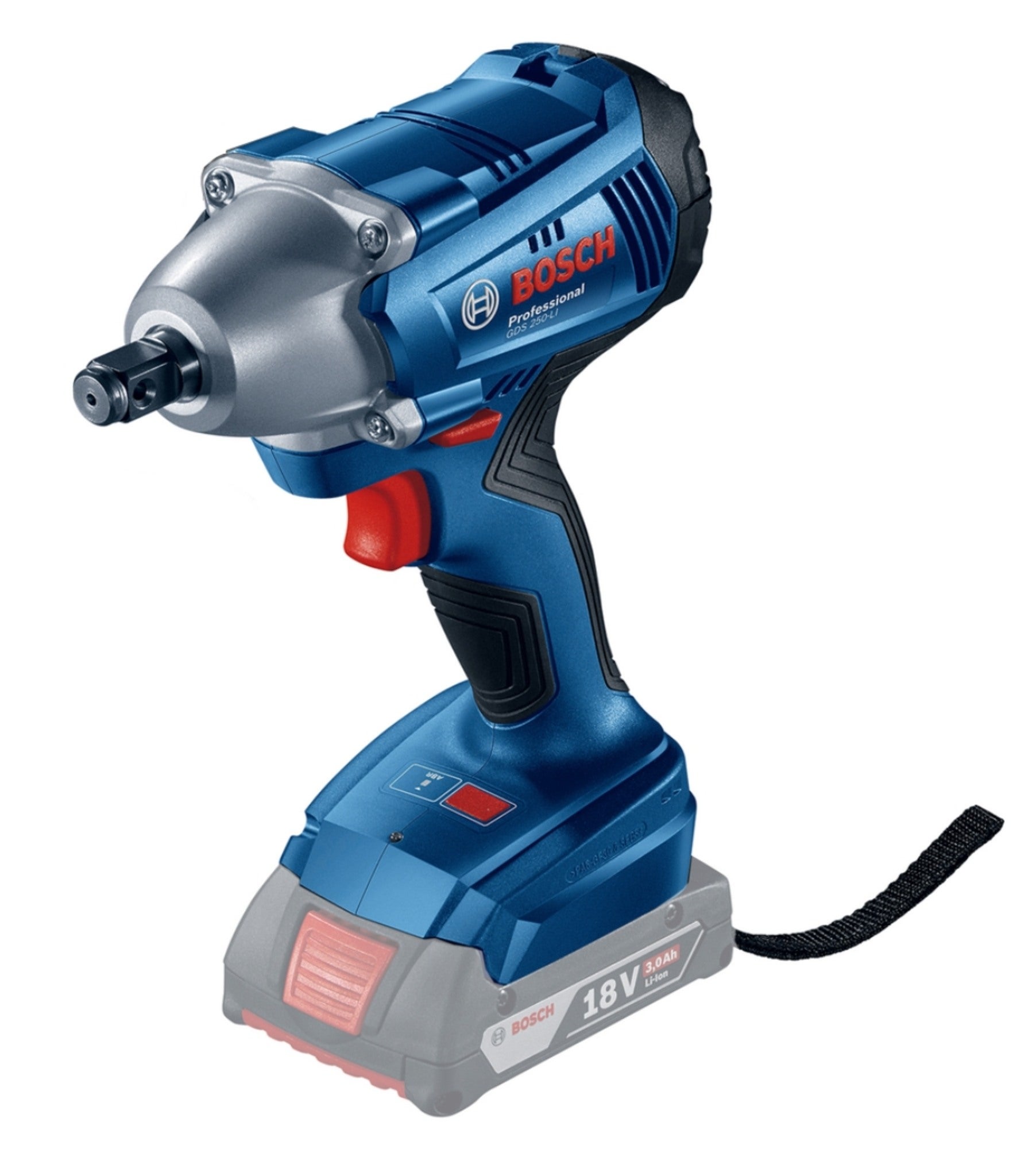 Klucz udarowy 1/2" 18V 250Nm GDS 250 Bosch / bez aku 0