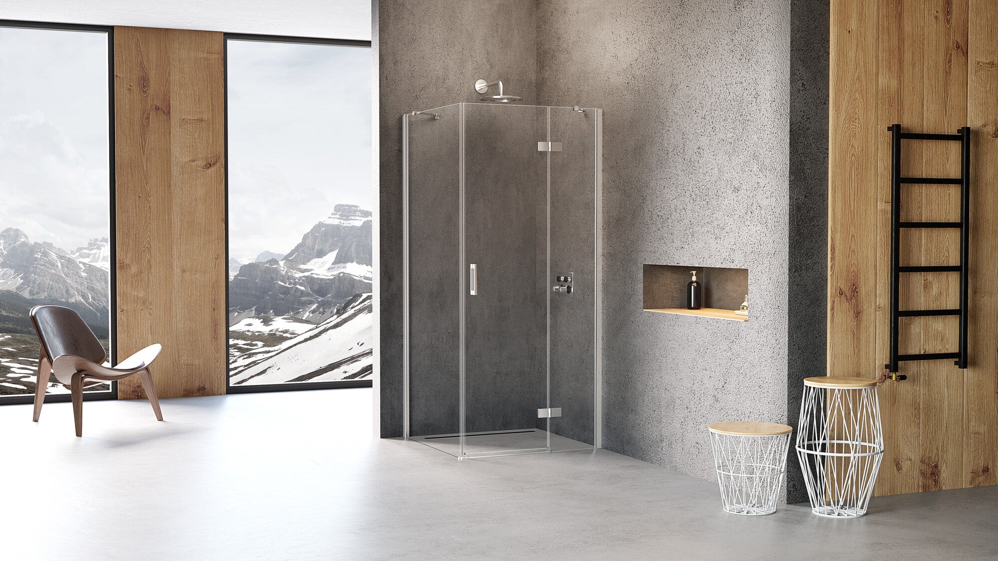 Kabina prysznicowa Kabri Primera prawa 120x80 cm 1