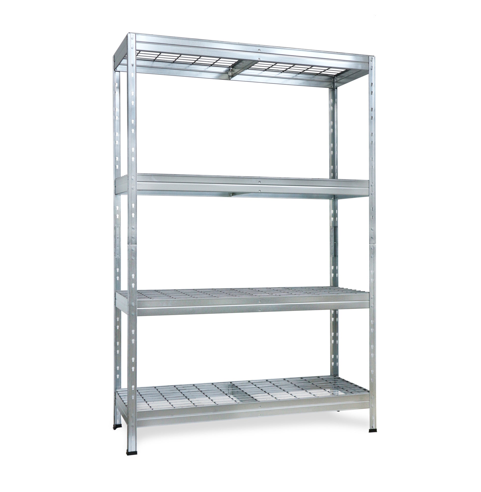 Regał magazynowy Wire Rivet wym. 180x120x45 cm, 4 półki, nośność 300 kg 1