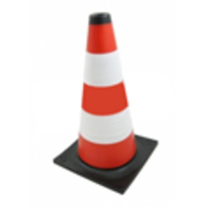 Pachołek drogowy biało-czerwony 40 cm
